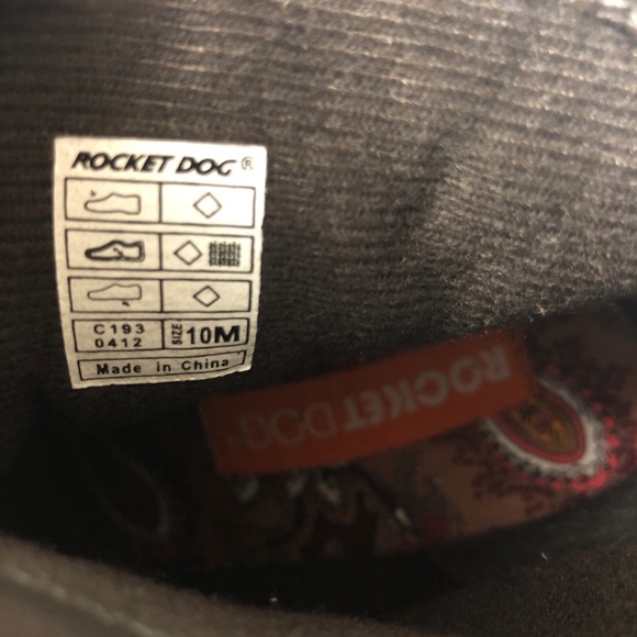 Rocket Dog Leather Ankle High Pull-on Brown Boot. Size 10. Classy - Picture 5 of 9